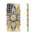 Sunshine Bloom Mosaic - Impact Resistant Phone Case Samsung Galaxy S21 Glossy